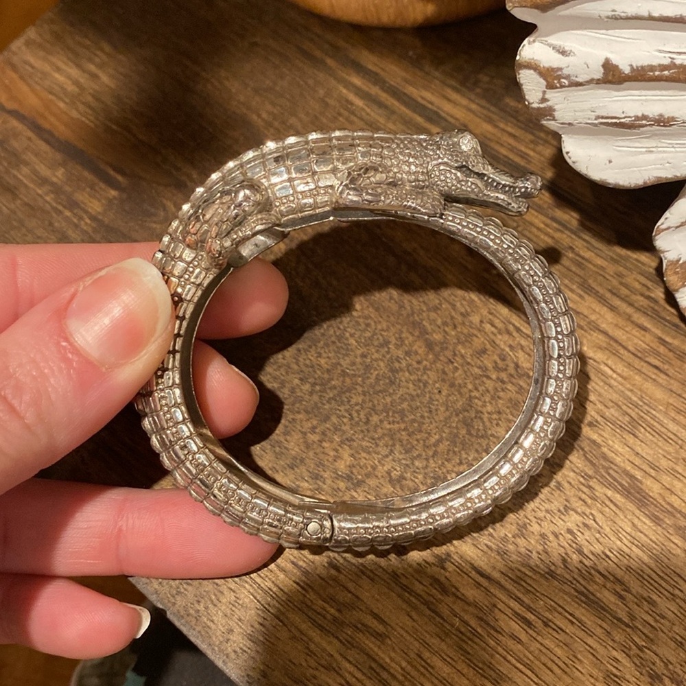 Brighton Silver Textured Bracelet